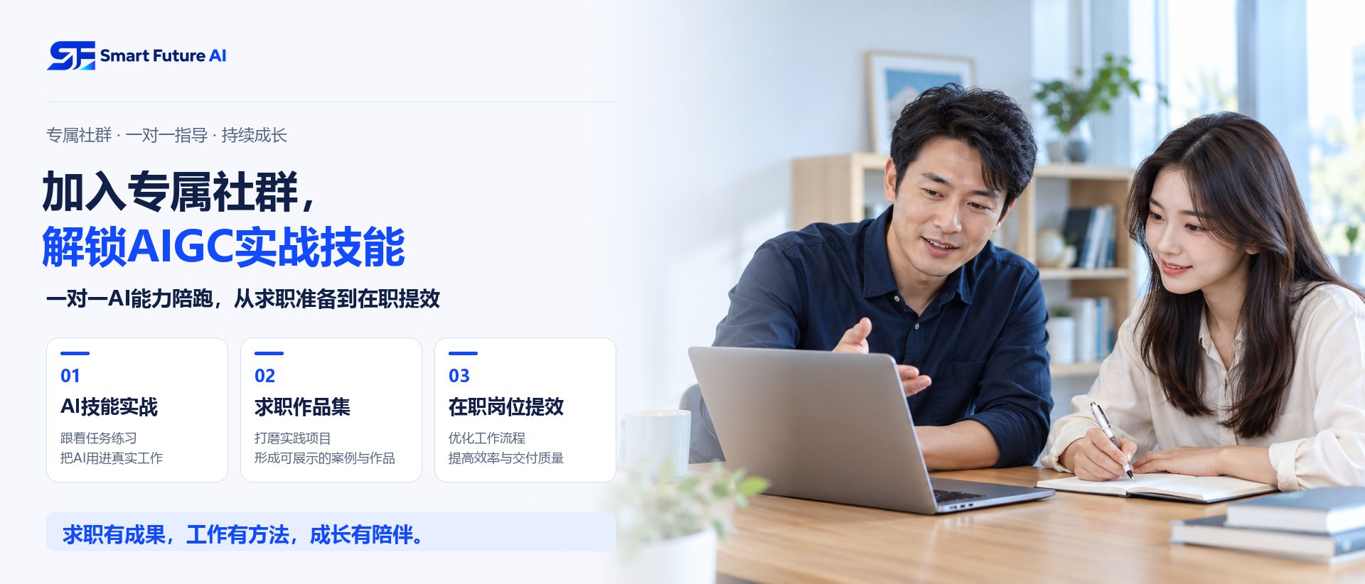 加入专属社群，解锁AIGC实战技能